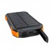 Батарея універсальна Choetech 10000mAh, 5V/2.1A, solar panel, Qi-5W, Black-Orange (B659-OR)