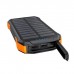 Батарея універсальна Choetech 10000mAh, 5V/2.1A, solar panel, Qi-5W, Black-Orange (B659-OR)