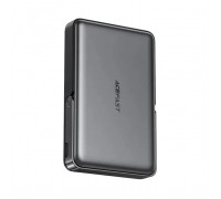 Батарея універсальна Acefast Magnetic Wireless 10000mAh, 22.5W, PD, QC/3.0, QI 15W, with holder M17, Black (6974316284000)