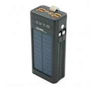 Батарея універсальна 7GO 30000mAh, 22.5W, Solar, LCD Display (GPW-09 / 45945)