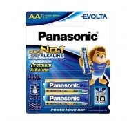 Батарейка AA Evolta лужна 2pcs Blister Panasonic (LR6EG/2B)