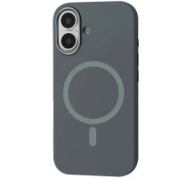 Чохол до мобільного телефона BeCover FIBRA Silicone OmniMag Apple iPhone 16 Gray (716227)