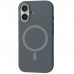 Чохол до мобільного телефона BeCover FIBRA Silicone OmniMag Apple iPhone 16 Gray (716227)
