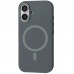Чохол до мобільного телефона BeCover FIBRA Silicone OmniMag Apple iPhone 16 Gray (716227)