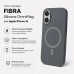 Чохол до мобільного телефона BeCover FIBRA Silicone OmniMag Apple iPhone 16 Gray (716227)