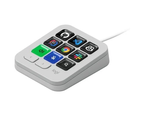 Набір блогера Logitech MX Keypad USB Type-C Pale Grey (920-013892)