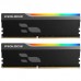 Модуль пам'яті для комп'ютера DDR4 32GB (2x16GB) 3200 MHz Onyx Black RGB Prologix (PRO32GB3200YBR4K)