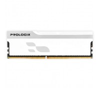 Модуль пам'яті для комп'ютера DDR5 16GB 6000 MHz Onyx White Prologix (PRO16GB6000YW5)
