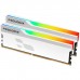 Модуль пам'яті для комп'ютера DDR5 32GB (2x16GB) 5600 MHz Onyx White RGB Prologix (PRO32GB5600YWR5K)