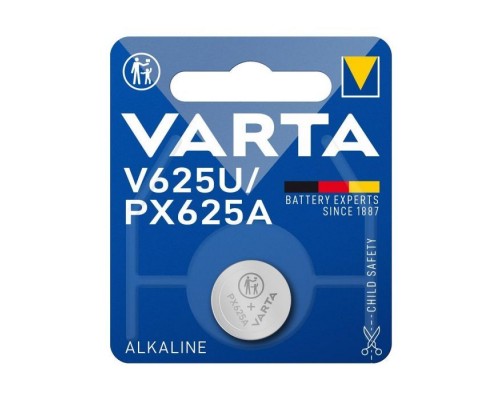 Батарейка V625U лужна (AG625, GPAX625A, EPX625G, KA625, R625, PX625A) Varta (04626101401)