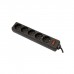 Мережевий фільтр живлення Defender ES 1.8m 5 роз. black (99484)