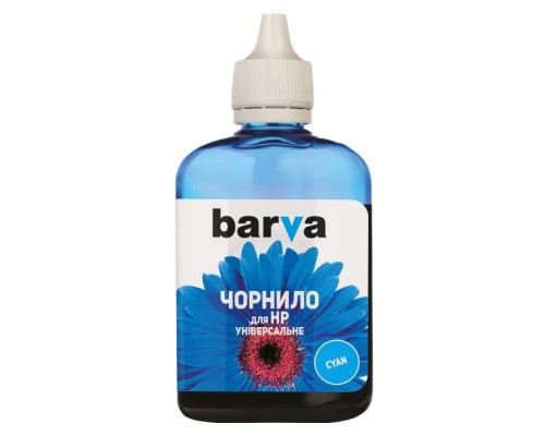 Чорнило Barva HP Universal №2 CYAN 90г (HU2-361)