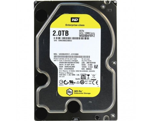 Жорсткий диск 3.5" 2TB WD (WD2004FBYZ)