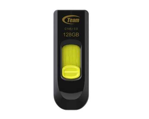 USB флеш накопичувач Team 128GB C145 Yellow USB 3.0 (TC1453128GY01)