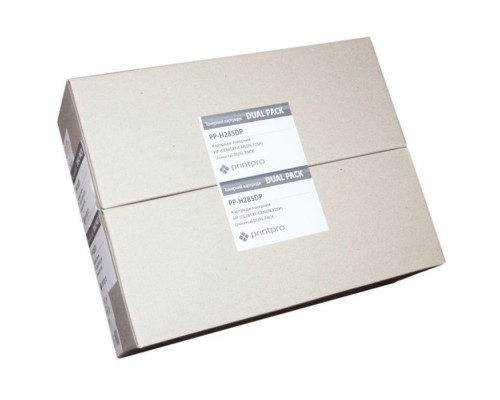 Картридж PrintPro HP CE285АF LJ P1102/M1212 DUAL PACK (PP-H285DP)