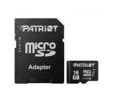 Карта пам'яті Patriot 16GB microSD class10 UHS-I (PSF16GMCSDHC10)