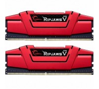Модуль пам'яті для комп'ютера DDR4 8GB (2x4GB) 2400 MHz RIPJAWS V RED G.Skill (F4-2400C17D-8GVR)