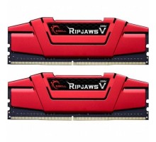 Модуль пам'яті для комп'ютера DDR4 8GB (2x4GB) 2400 MHz RIPJAWS V RED G.Skill (F4-2400C17D-8GVR)