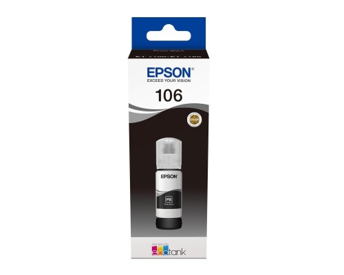 Контейнер з чорнилом Epson 106 black (C13T00R140)