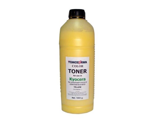 Тонер KYOCERA TK-5140/5195/5215/5305/8115 1кг Yellow Tomoegawa (TG-KM6030Y-1)