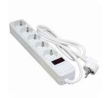 Мережевий фільтр живлення Patron 1.8m (SP-1052W), 5 розеток White (EXT-PN-SP-1052W)