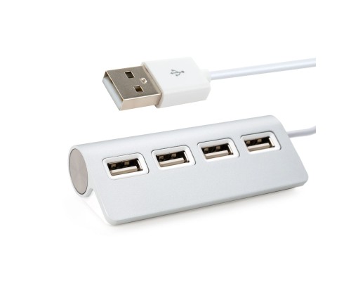 Концентратор Vinga USB 2.0 to 4*USB2.0 metal (VCPH2USB4)