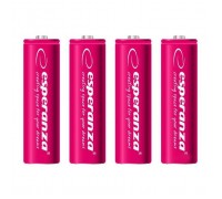 Акумулятор Esperanza AAA 1000mAh Ni-MH * 4 red (EZA102R)