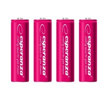 Акумулятор Esperanza AAA 1000mAh Ni-MH * 4 red (EZA102R)