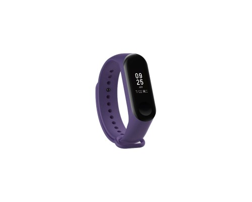 Ремінець до фітнес браслета BeCover Silicone для Xiaomi Mi Band 3/4 Purple (704129)