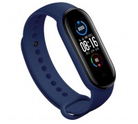 Ремінець до фітнес браслета BeCover Silicone для Xiaomi Mi Smart Band 5 Deep Blue (705065)