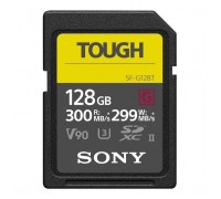 Карта пам'яті Sony 128GB SDXC class10 UHS-II U3 V90 Tough (SFG1TG)