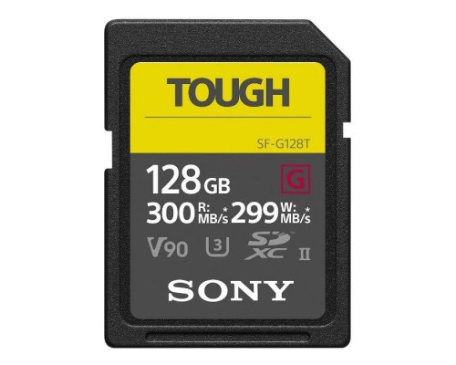 Карта пам'яті Sony 128GB SDXC class10 UHS-II U3 V90 Tough (SFG1TG)