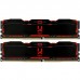 Модуль пам'яті для комп'ютера DDR4 32GB (2x16GB) 3200 MHz IRDM Black Goodram (IR-X3200D464L16A/32GDC)