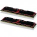 Модуль пам'яті для комп'ютера DDR4 32GB (2x16GB) 3200 MHz IRDM Black Goodram (IR-X3200D464L16A/32GDC)