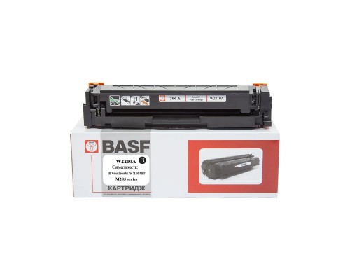 Картридж BASF HP CLJ M255, MFP M282/M283 W2210A Black, without chip (BASF-KT-W2210A-WOC)