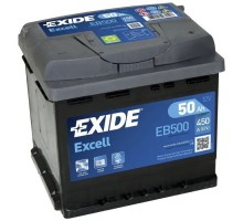 Акумулятор автомобільний EXIDE EXCELL 50A (EB500)