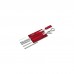 Ніж Victorinox SwissCard Transparent Red Blister (0.7100.TB1)