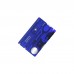 Ніж Victorinox SwissCard Lite Transparent Blue (0.7322.T2)