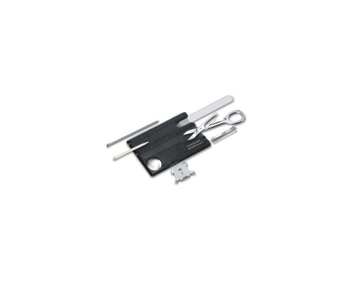 Ніж Victorinox SwissCard NailCare Transparent Black (0.7240.T3)