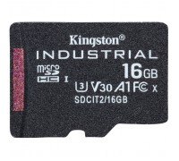 Карта пам'яті Kingston 16GB microSDHC class 10 UHS-I V30 A1 (SDCIT2/16GBSP)