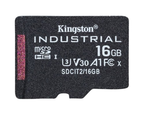 Карта пам'яті Kingston 16GB microSDHC class 10 UHS-I V30 A1 (SDCIT2/16GBSP)