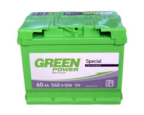 Акумулятор автомобільний GREEN POWER 60Аh (000022359)