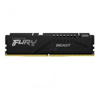 Модуль пам'яті для комп'ютера DDR5 16GB 5600 MHz Beast Black Kingston Fury (ex.HyperX) (KF556C40BB-16)