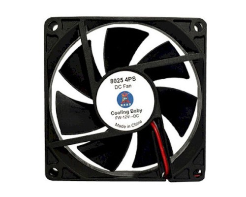 Кулер до корпусу Cooling Baby 8025 4PS