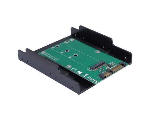 Конвертор Maiwo SATA to M.2 (NGFF) SSD 22*42mm, 22*60mm, 22*80mm, в 3,5" (KT001B)