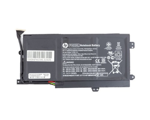 Акумулятор до ноутбука HP ENVY 14 Ultrabook (PX03XL) 11.1V 50Wh (NB461059)