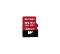 Карта пам'яті Patriot 128GB microSDXC class 10 UHS-I/U3 EP A1 (PEF128GEP31MCX)