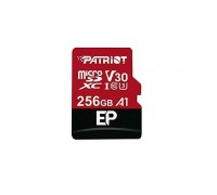 Карта пам'яті Patriot 256GB microSDXC class 10 UHS-I/U3 EP A1 (PEF256GEP31MCX)
