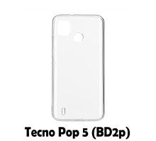 Чохол до мобільного телефона BeCover Tecno Pop 5 (BD2p) 2/32Gb Transparancy (707626)