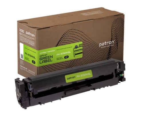 Картридж Patron HP 205A (CF530A) Green Label, black (PN-205AKGL)